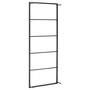 Voir la diapositive 4 : VIDAXL Porte-serviette Noir 45x10x115 cm Acier