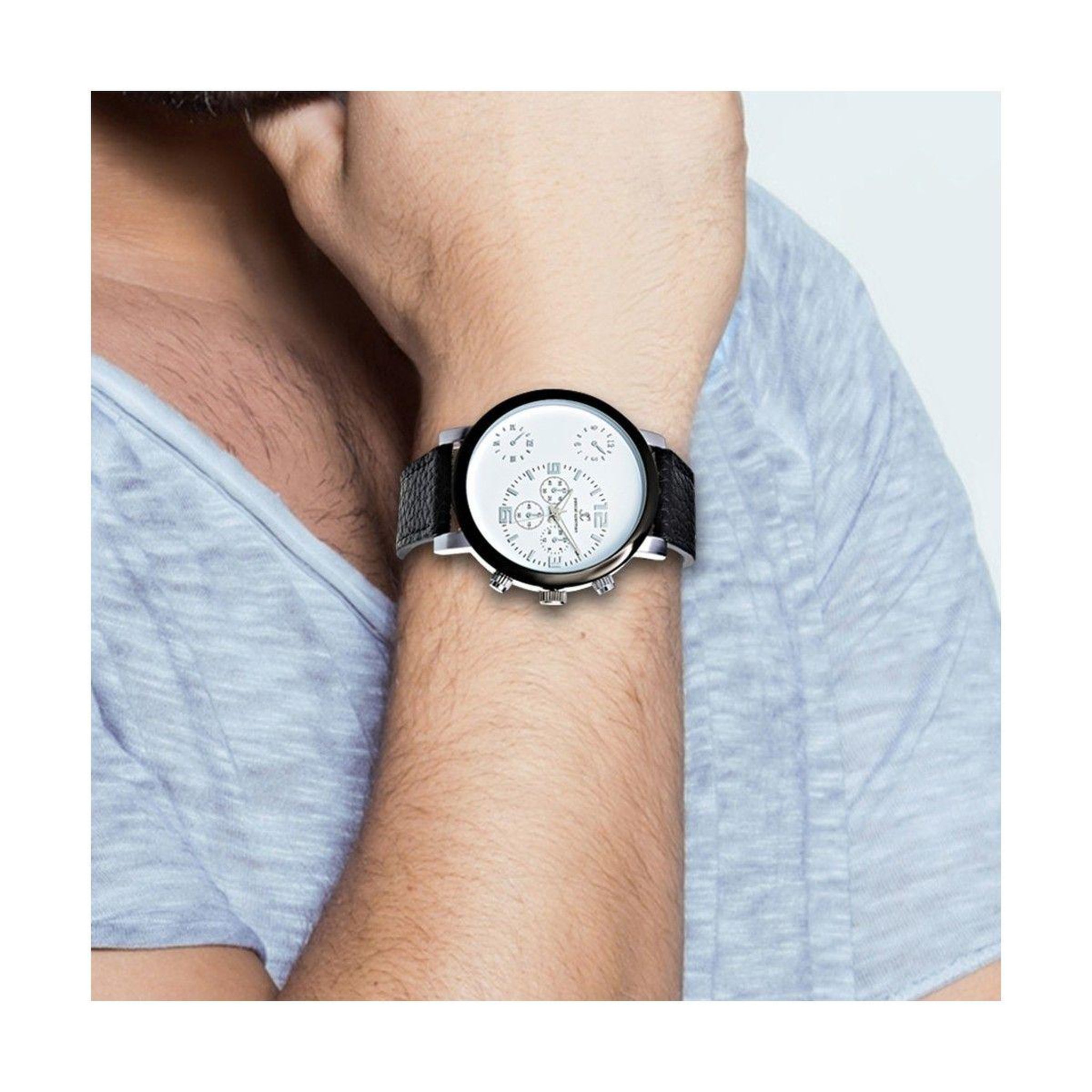 Voir la diapositive 2 : SC CRYSTAL Montre homme quartz SC Crystal collection Pascal Szerman