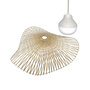 Voir la diapositive 1 : Lumisky Suspension d'extérieur nomade LAIA Bois bambou D50CM