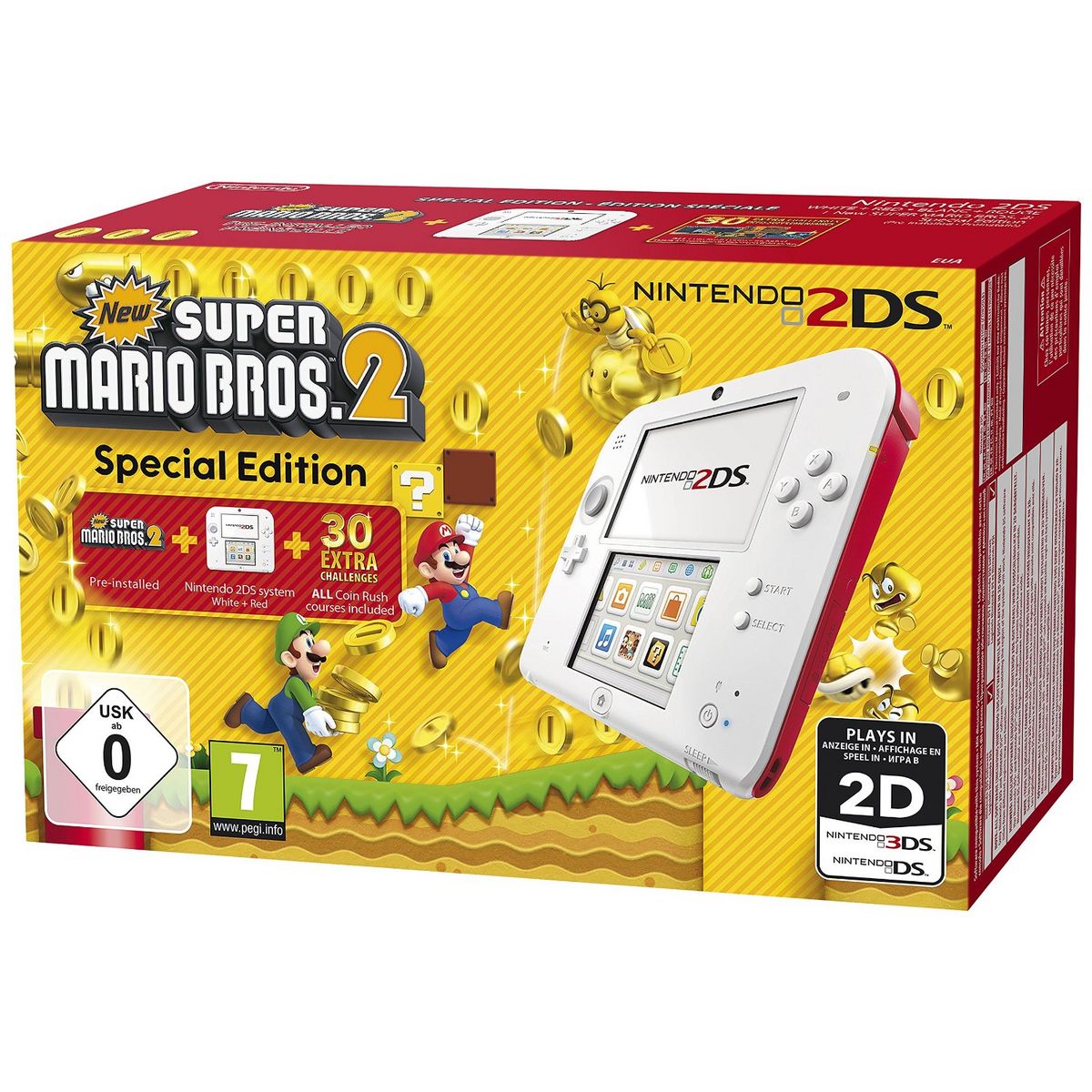 NINTENDO Console 2DS New Super Mario Bros 2