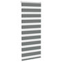 Voir la diapositive 3 : VIDAXL Store zebre gris fonce largeur du tissu 50,9 cm polyester