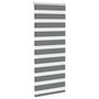Voir la diapositive 3 : VIDAXL Store zebre gris fonce largeur du tissu 50,9 cm polyester