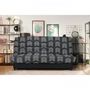 Voir la diapositive 2 : MARKET24 COMFORT BULTEX Banquette clic-clac 3 places - Made in France - L 192 x P 95 cm - BEIJA