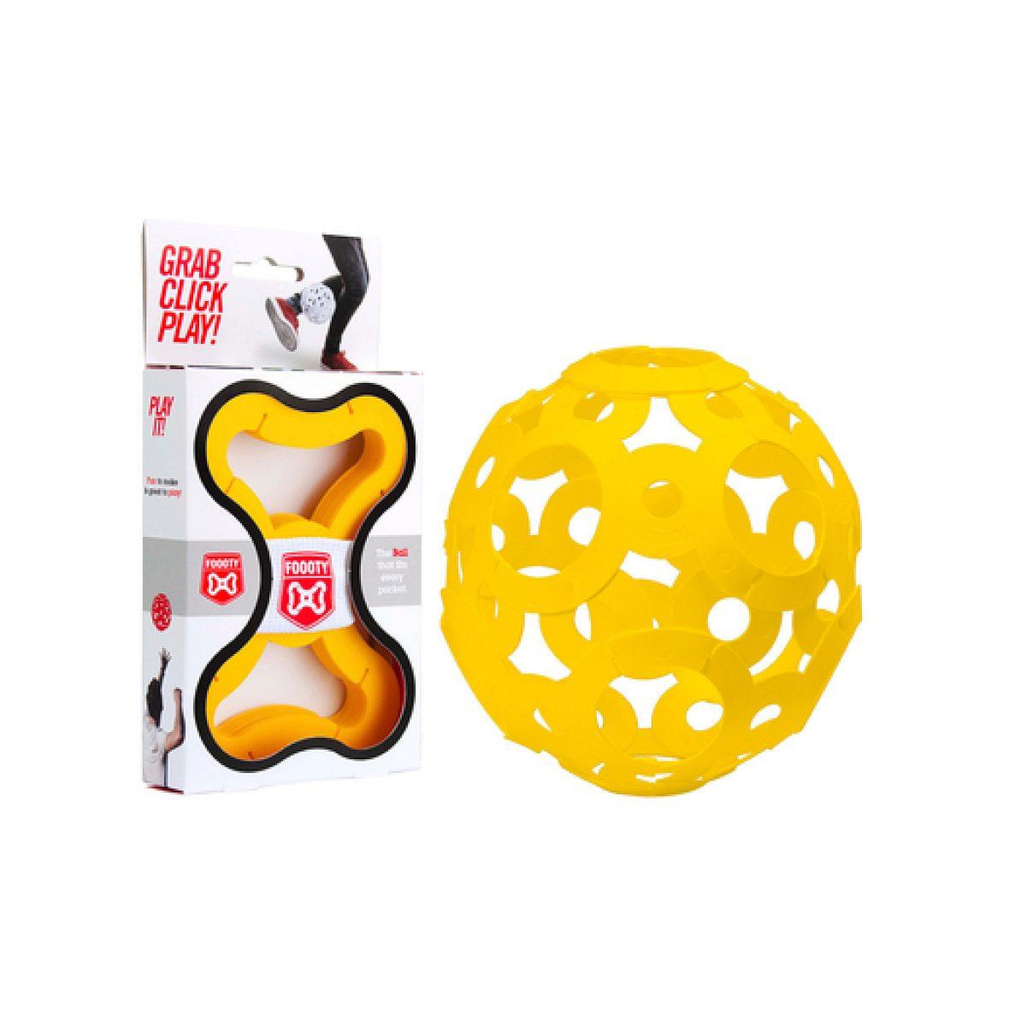 FOOTY Foooty jaune - balle de jeu