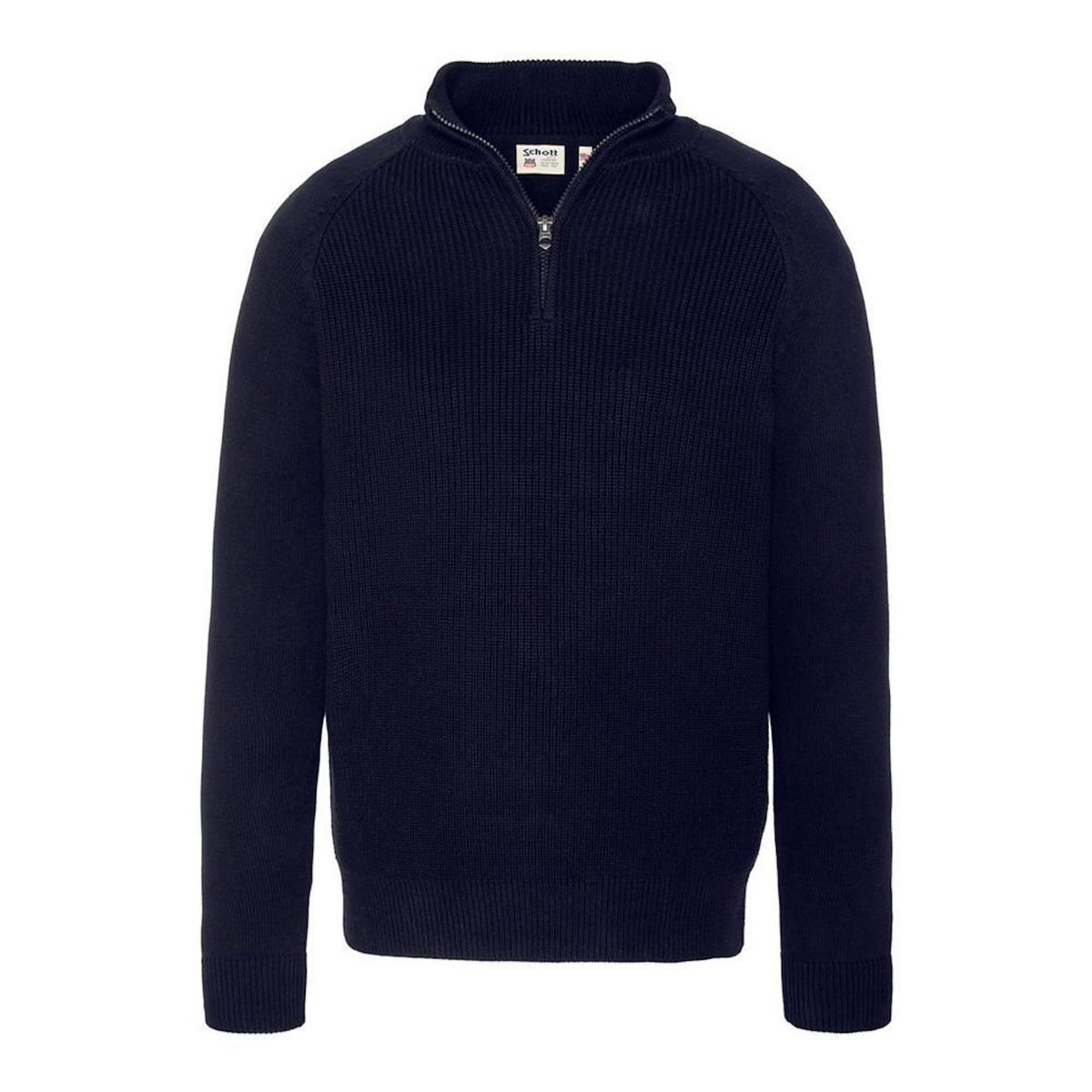 Schott Pull 1/4 zip  Homme Schott Plali