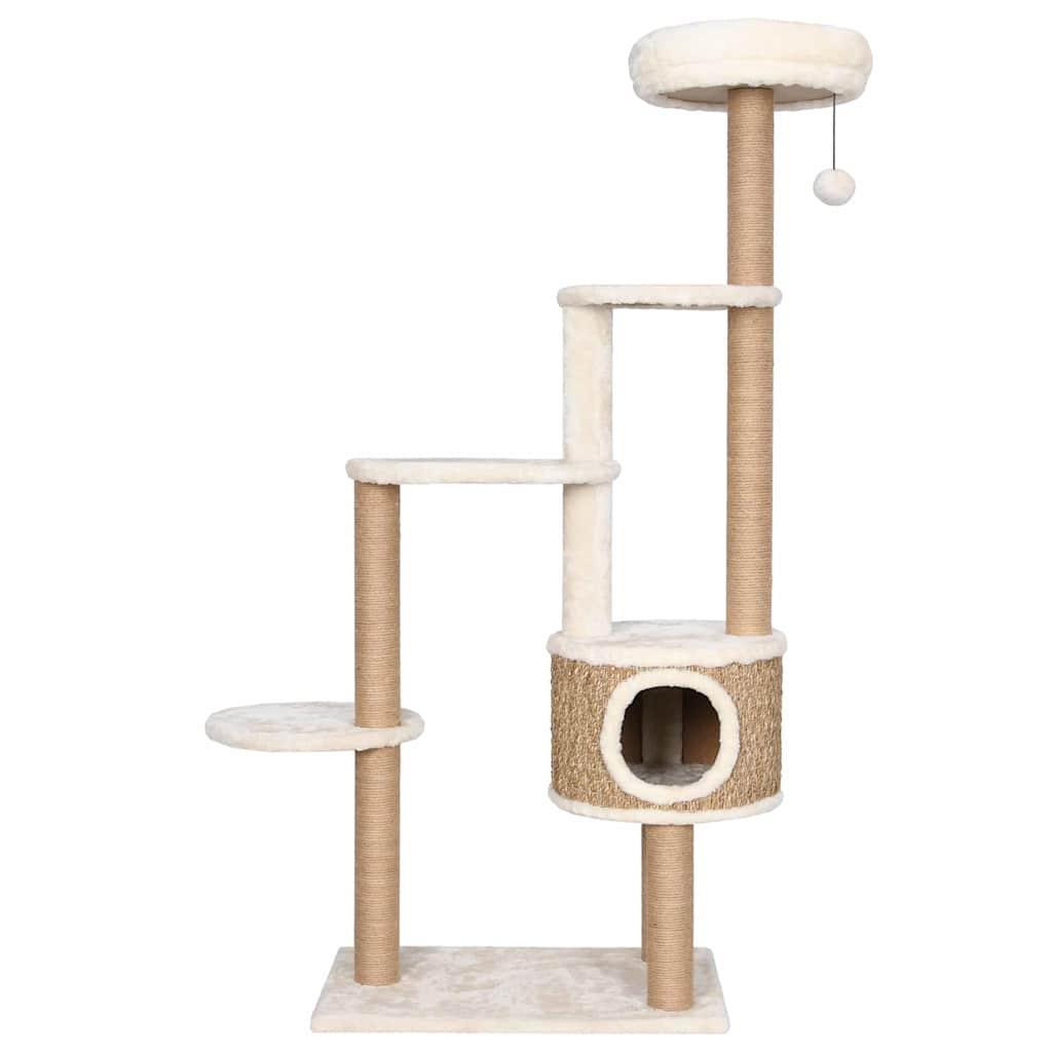 Voir la diapositive 3 : VIDAXL Arbre a chat coussin de luxe et grattoir 148 cm herbiers marins