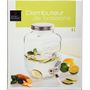 Voir la diapositive 2 : SECRET DE GOURMET Distributeur de boisson en verre 4 litres
