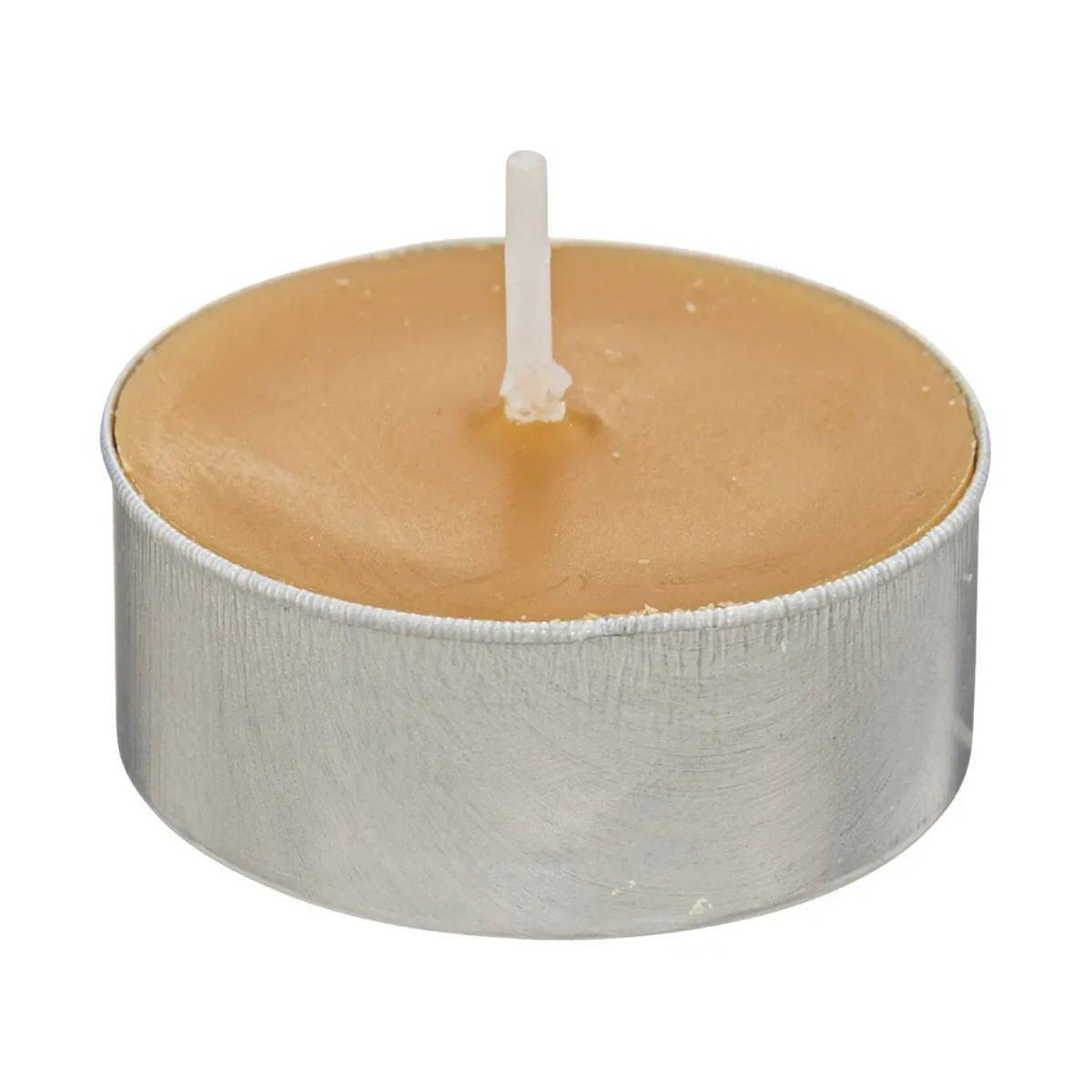 Voir la diapositive 2 : ATMOSPHERA Lot de 18 bougies chauffe-plat  hugo  3,7cm moutarde