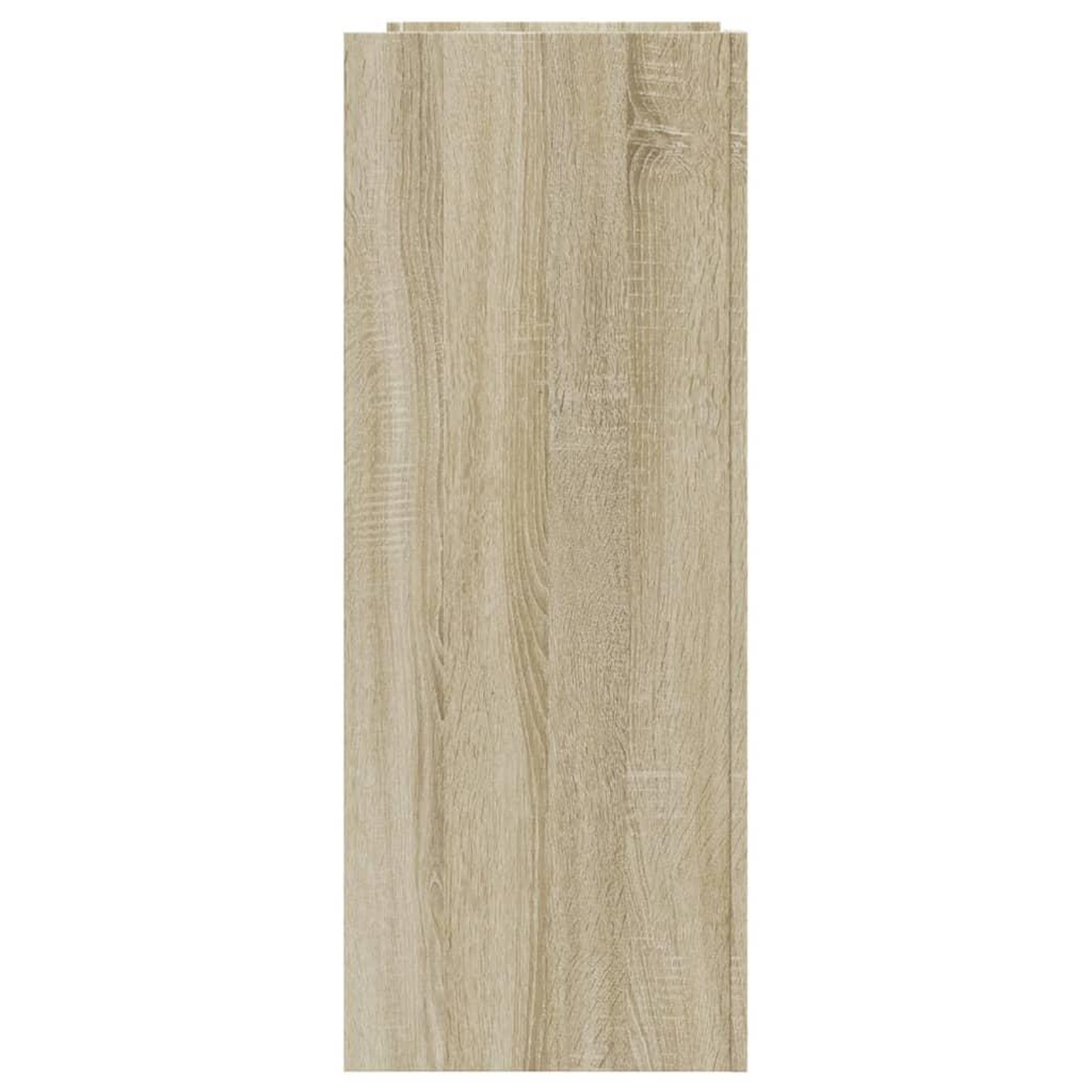 Voir la diapositive 5 : VIDAXL Table console chene sonoma 100x35x90 cm bois d'ingenierie
