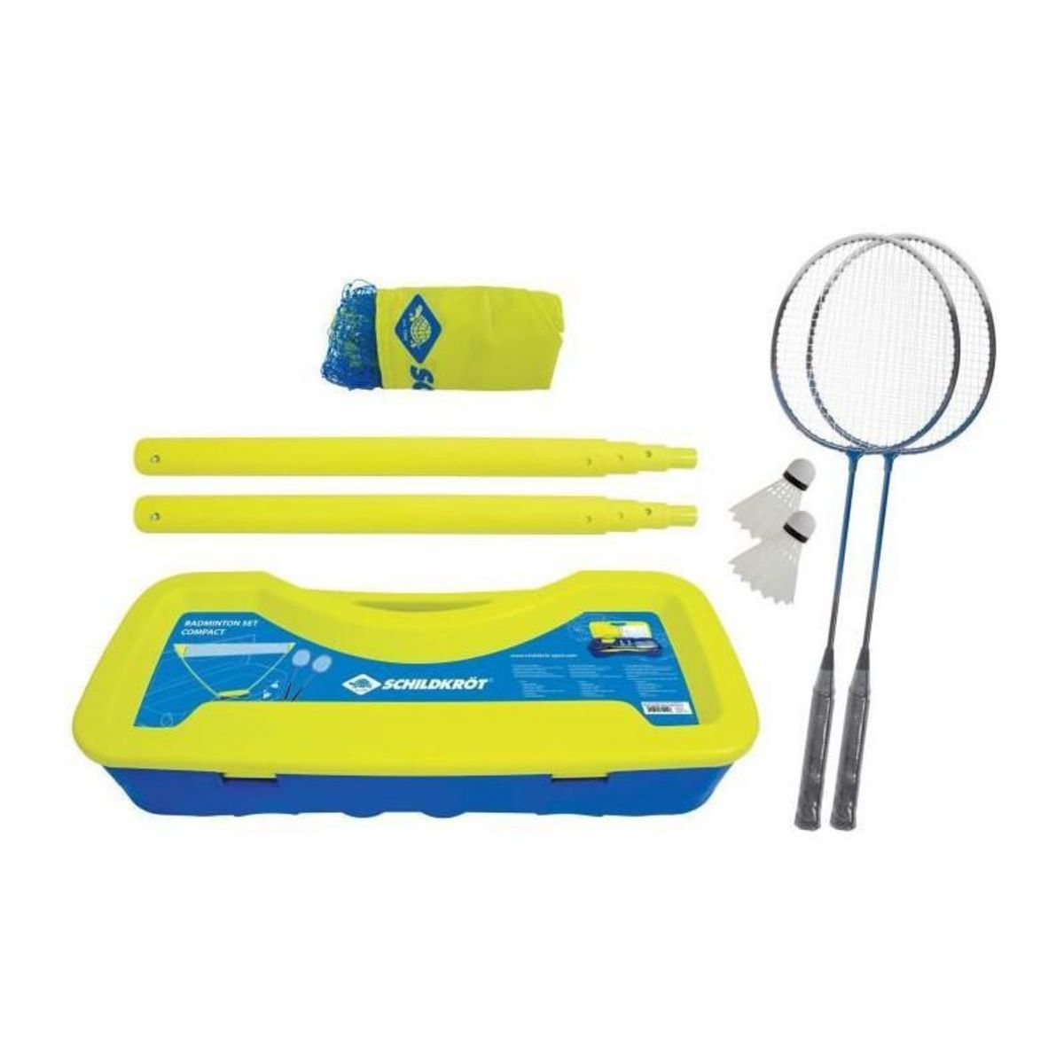 SCHILDKROT Donic Schildkröt badmintonset 5 pieces Bleu / Jaune