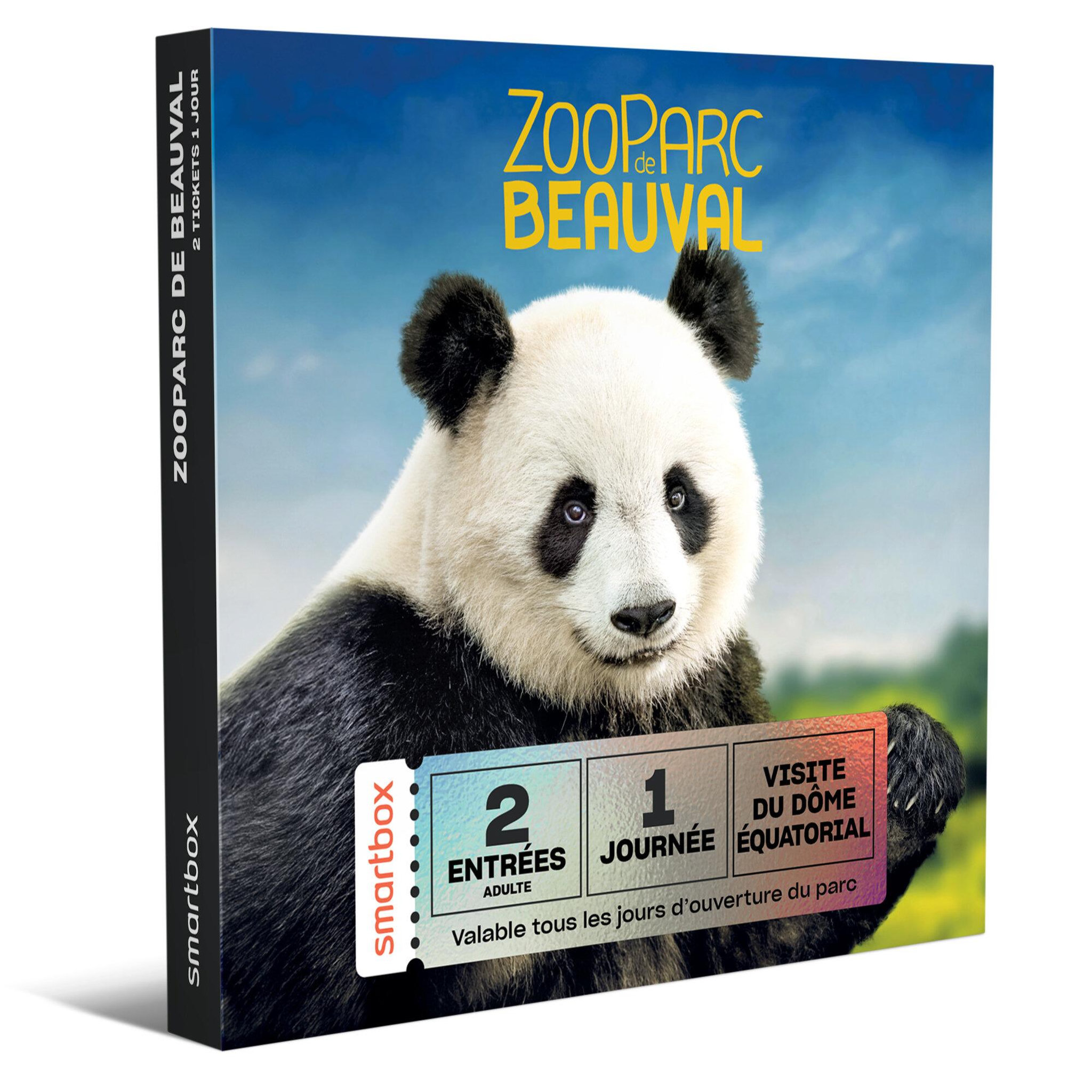 Smartbox ZooParc de Beauval 2026  - 2 billets adultes - Coffret Cadeau Multi-thèmes
