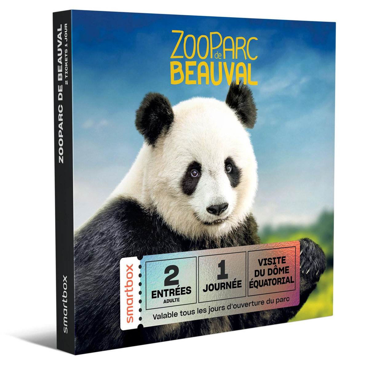 Smartbox Une journée au ZooParc de Beauval en 2026 pour 2 personnes - Coffret Cadeau Multi-thèmes