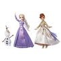 Voir la diapositive 1 : HASBRO Anna et Elsa tenue de fête + Olaf