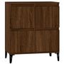 Voir la diapositive 2 : VIDAXL Buffet Chene marron 60x35x70 cm Bois d&apos;ingenierie