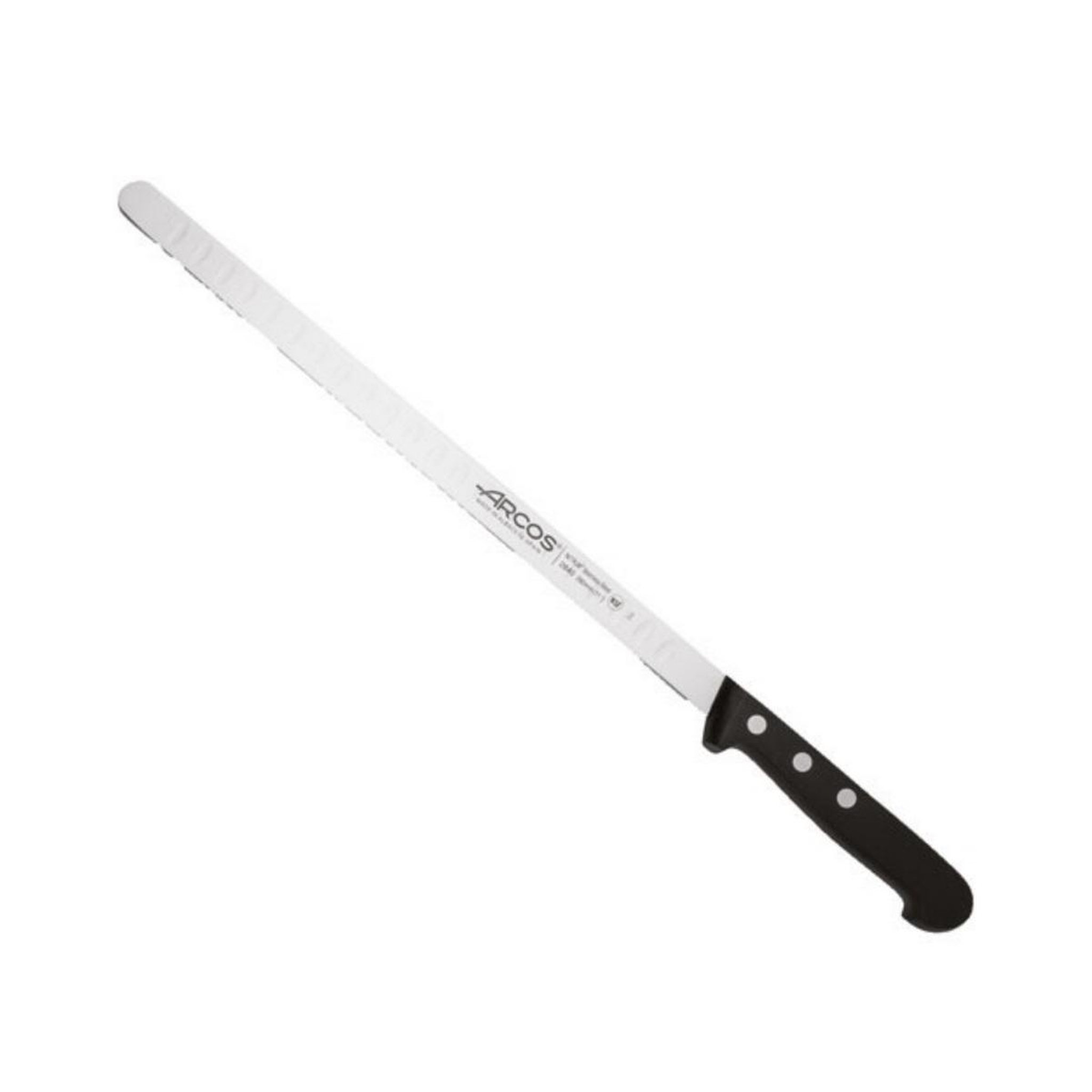 Arcos Couteau à saumon 29cm inox/noir - 284004