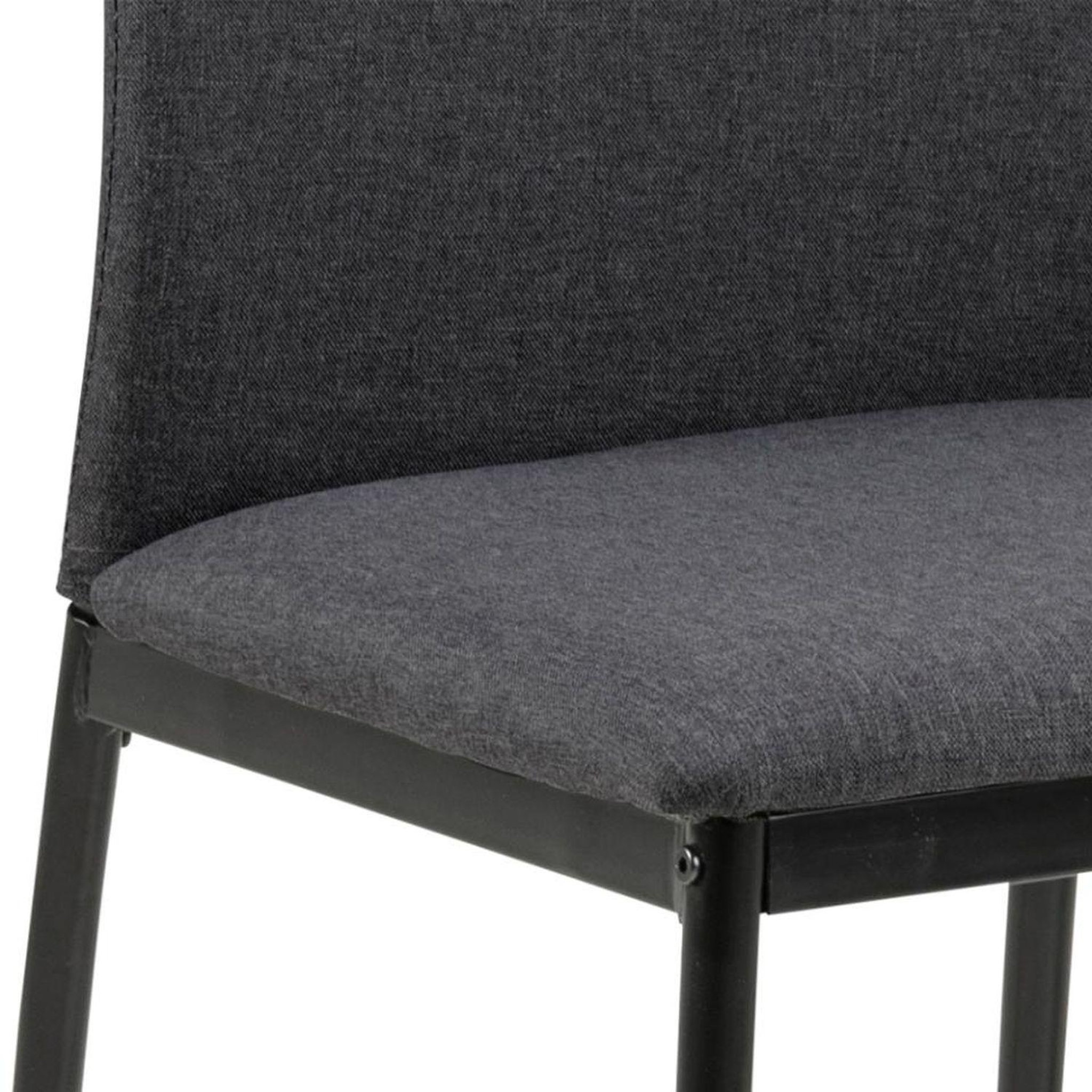 Voir la diapositive 5 : TOILINUX Lot de 4 chaises de salle à manger midena