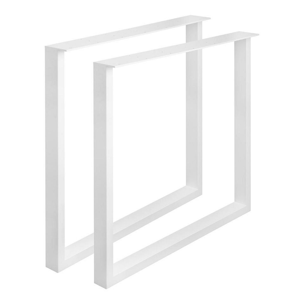CENTRALE BRICO Pied de table linéaire, 710x780, blanc