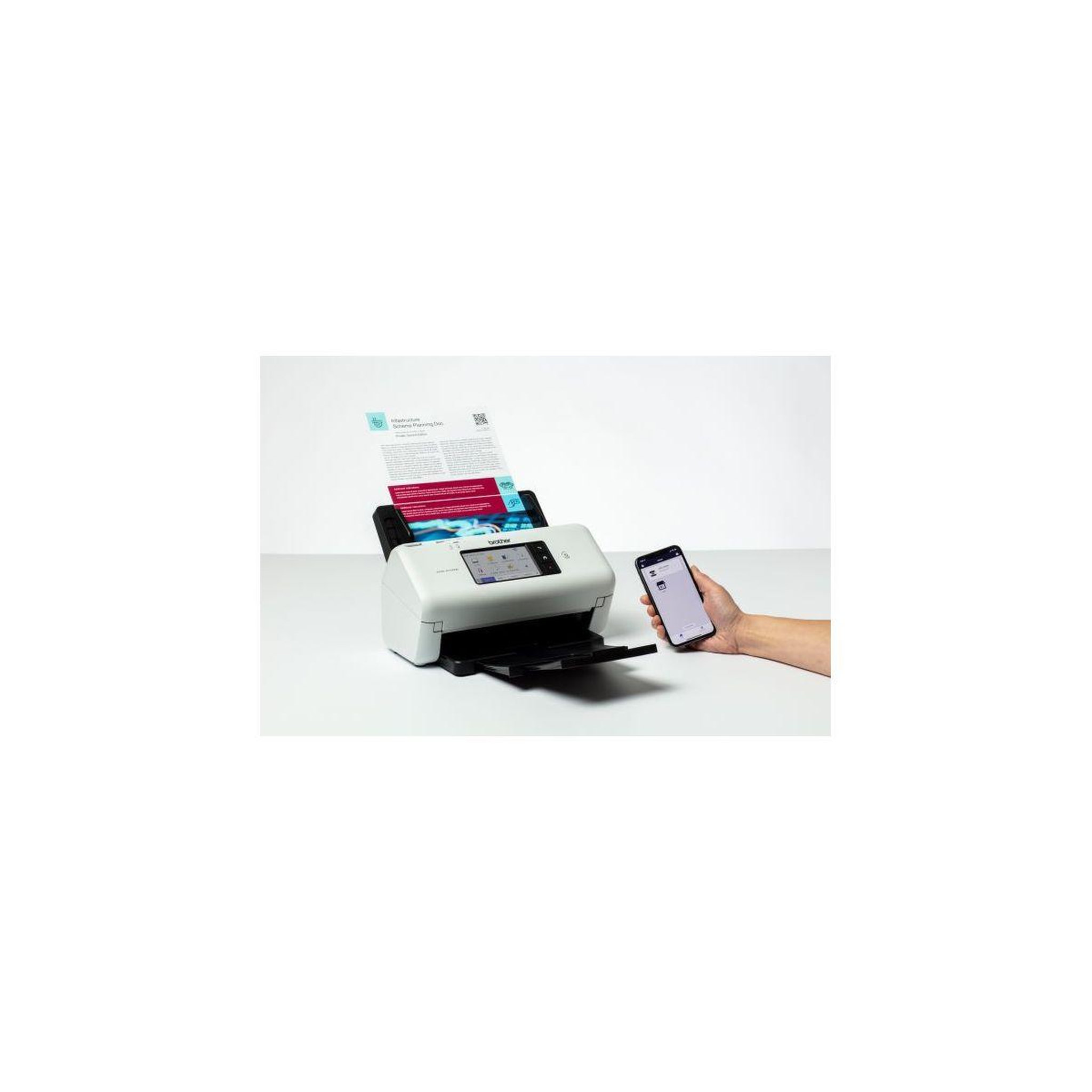 Voir la diapositive 4 : Brother Scanner à défilement ADS4700W
