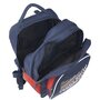 Voir la diapositive 4 : TEDDY SMITH Sac à dos 2 compartiments bleu et rouge