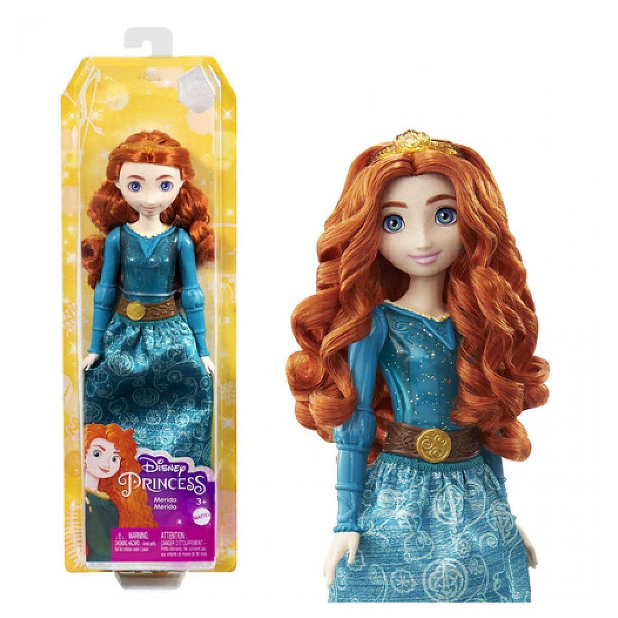 MATTEL Princesses disney – poupée mérida