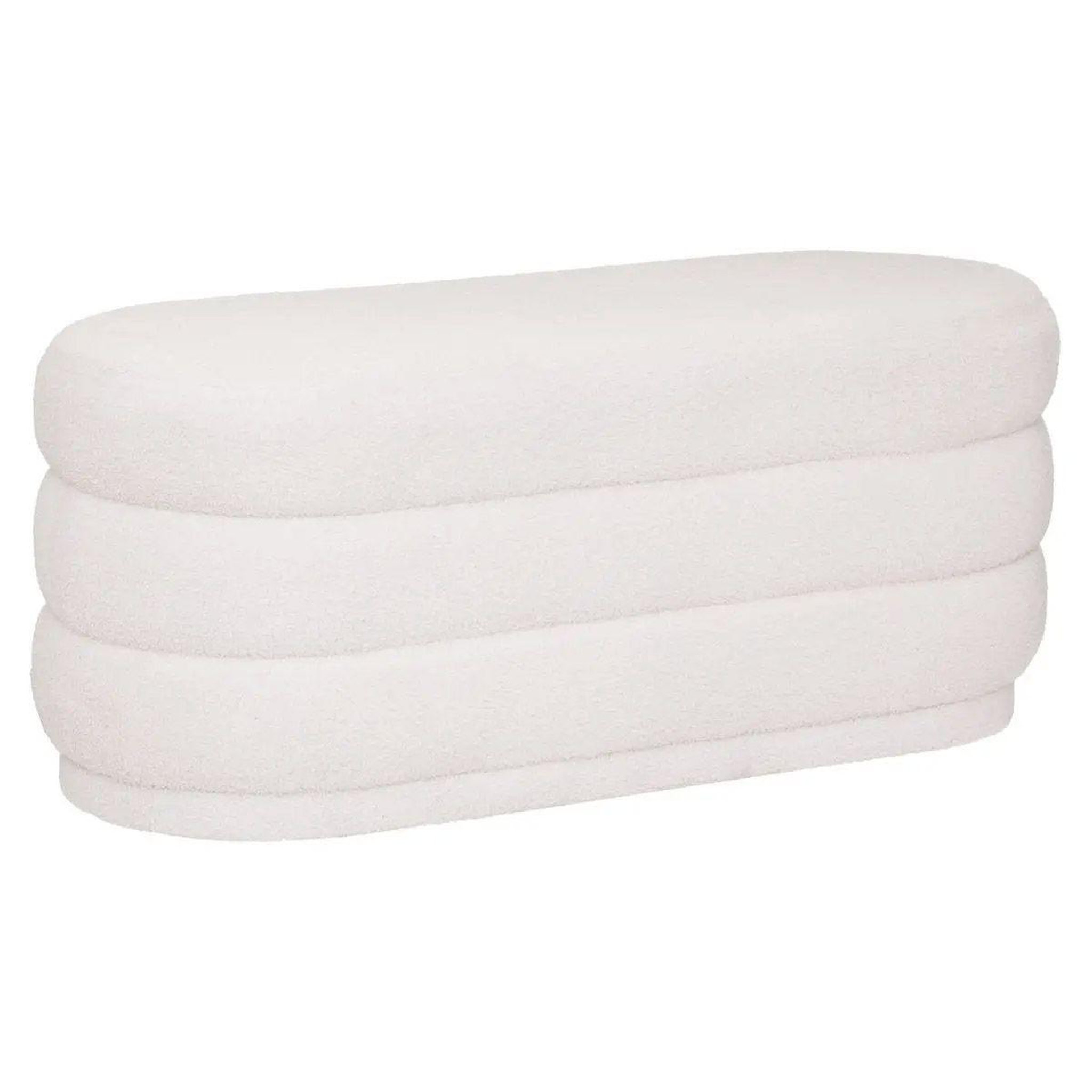 ATMOSPHERA Banc design  sinan  100cm blanc