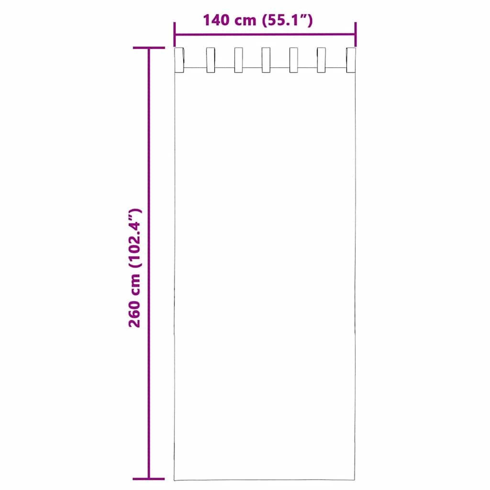 Voir la diapositive 6 : VIDAXL Rideaux en voile avec passe-tringles 2 pcs noir