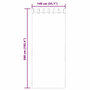 Voir la diapositive 6 : VIDAXL Rideaux en voile avec passe-tringles 2 pcs noir