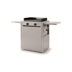 FORGE ADOUR Chariot Plancha CH MIF 60 en inox fermé compatible plancha Modern 60