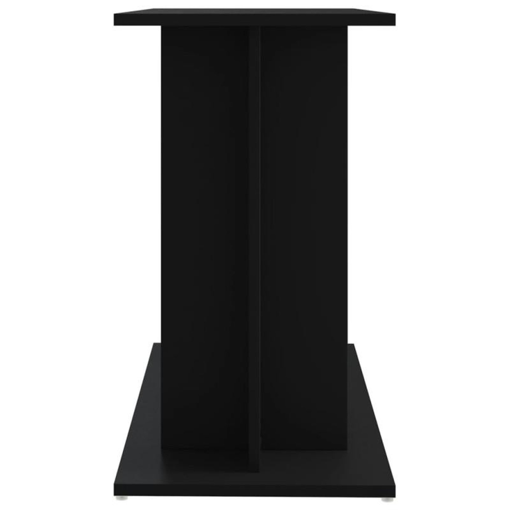 Voir la diapositive 5 : VIDAXL Support pour aquarium noir 80x35x60 cm bois d ingénierie