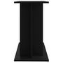 Voir la diapositive 5 : VIDAXL Support pour aquarium noir 80x35x60 cm bois d ingénierie