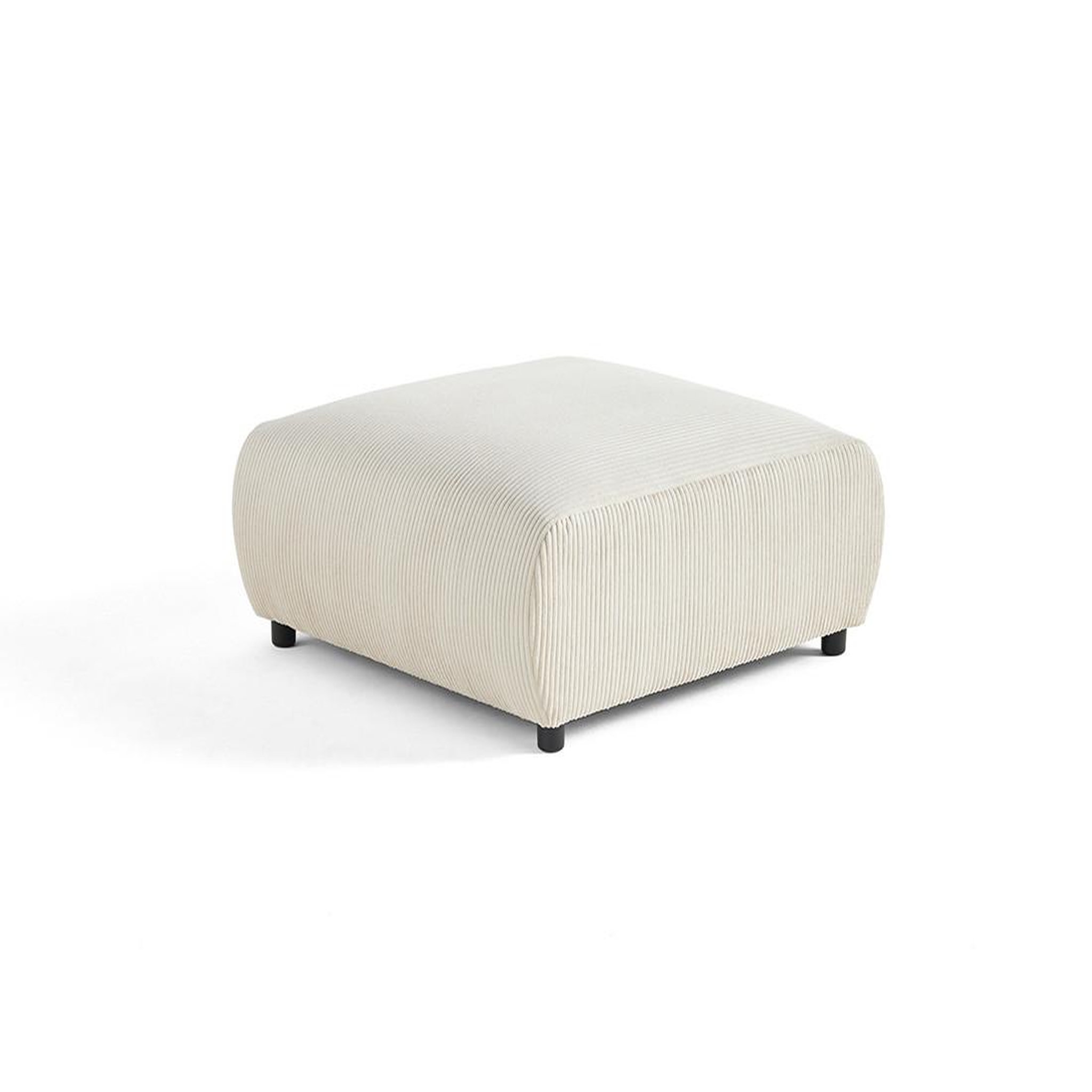 Voir la diapositive 2 : LISA DESIGN Garance - pouf modulable - en velours côtelé