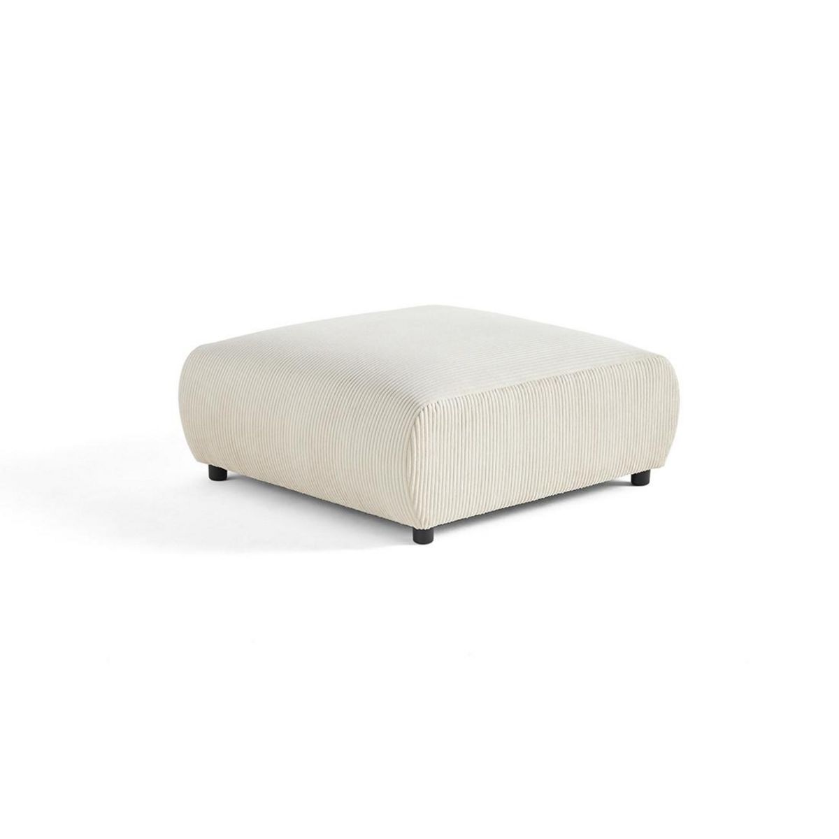 LISA DESIGN Garance - pouf modulable - en velours côtelé
