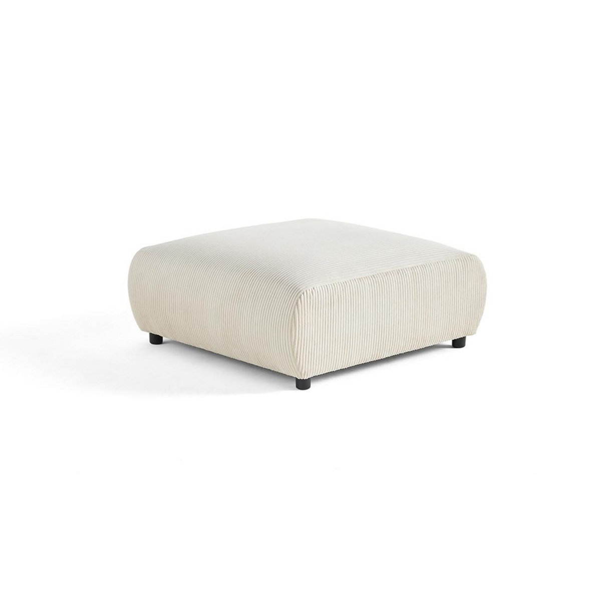 LISA DESIGN Garance - pouf modulable - en velours côtelé