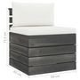Voir la diapositive 6 : VIDAXL Salon palette de jardin 6 pcs avec coussins Bois de pin massif