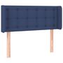 Voir la diapositive 3 : VIDAXL Tete de lit a LED Bleu 93x16x78/88 cm Tissu