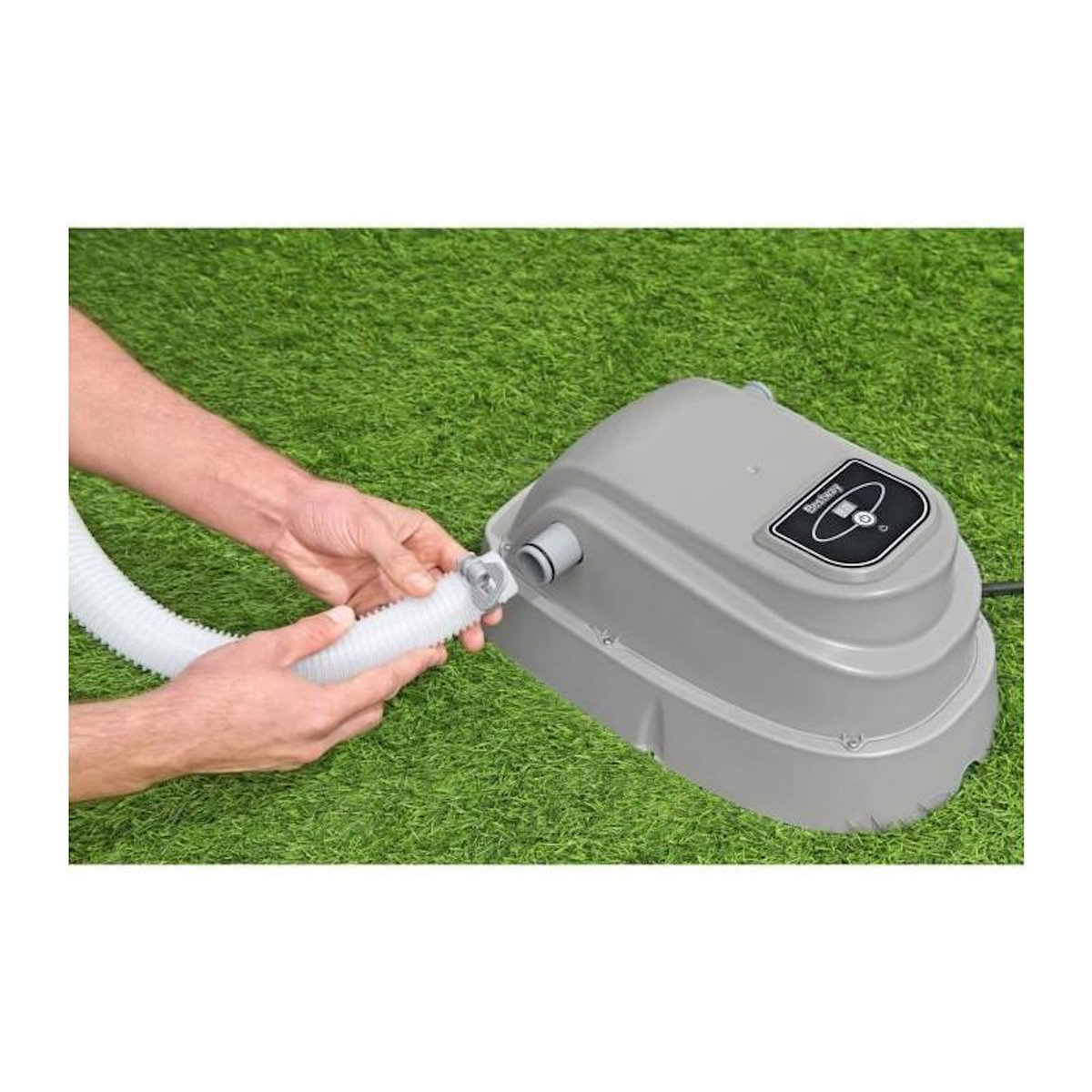 BESTWAY Réchauffeur électrique - Bestway - Pour piscine hors sol - Gris