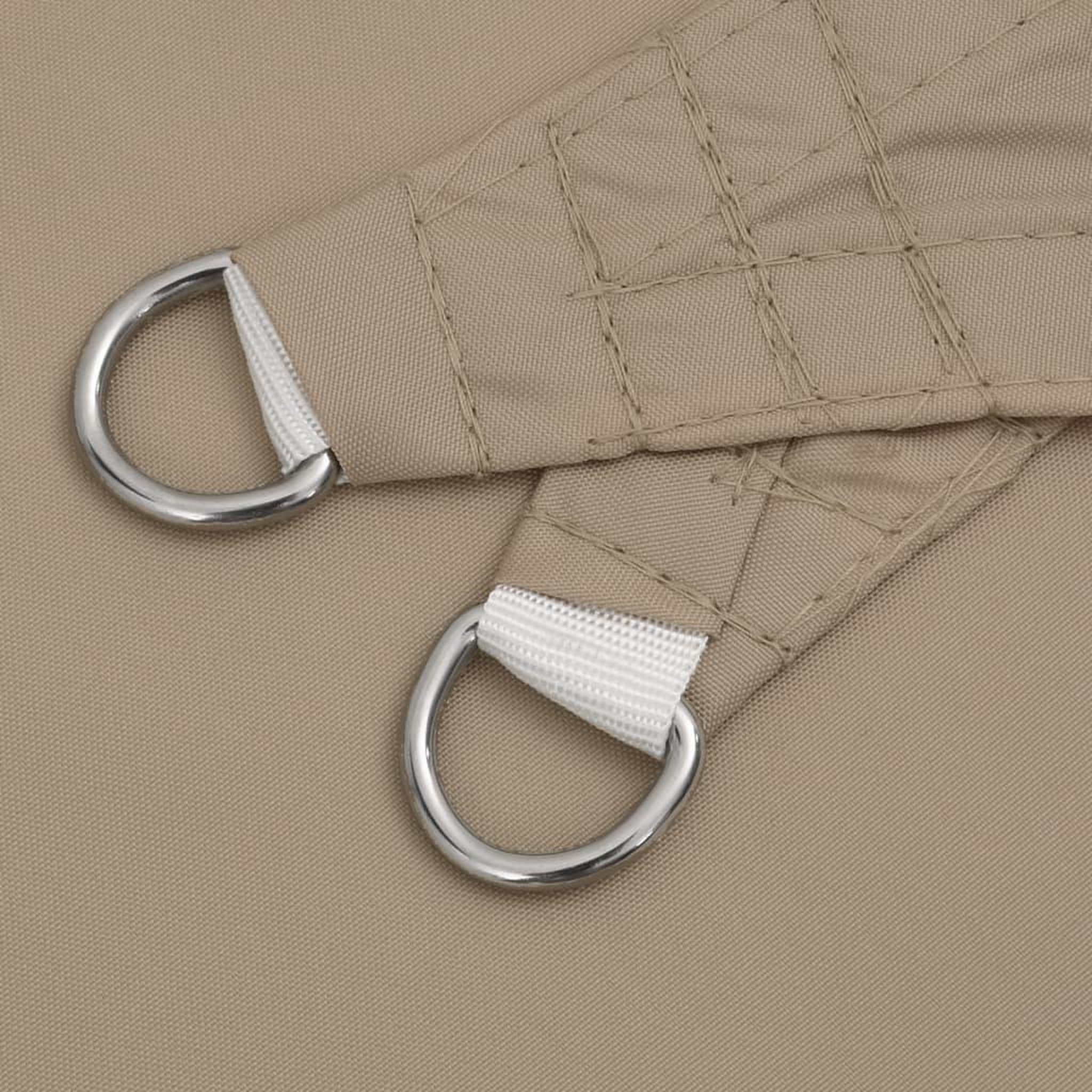 Voir la diapositive 5 : VIDAXL Voile de parasol tissu oxford carre 7x7 m taupe