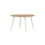 Voir la diapositive 3 : Paris Prix Table de Jardin Design  San Vito  120cm Beige & Naturel