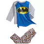 BATMAN Pyjama déguisement du 2 au 10 ans garçon