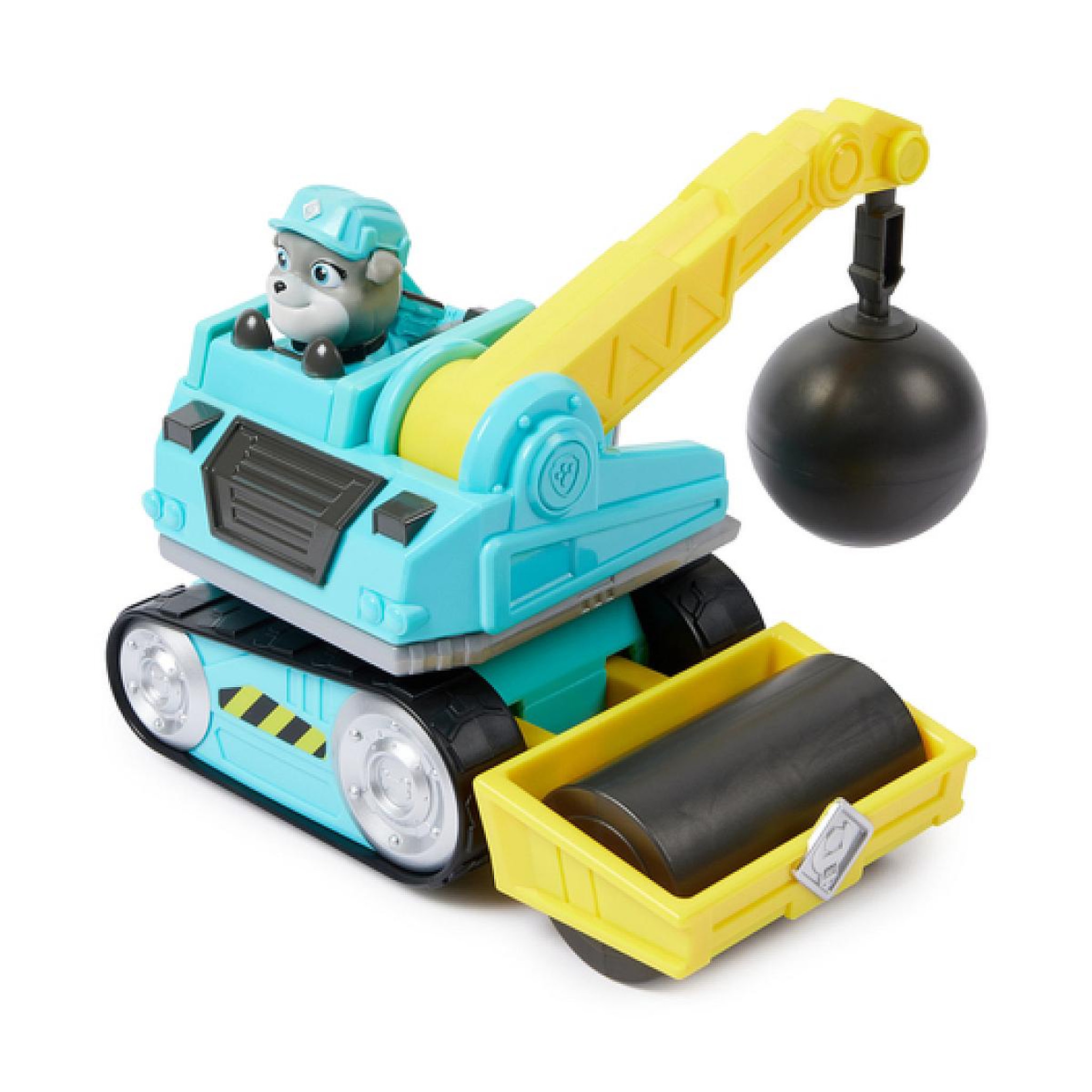 Voir la diapositive 5 : SpinMaster Rubble  and  Compagnie Motor's Wrecking Ball Truck