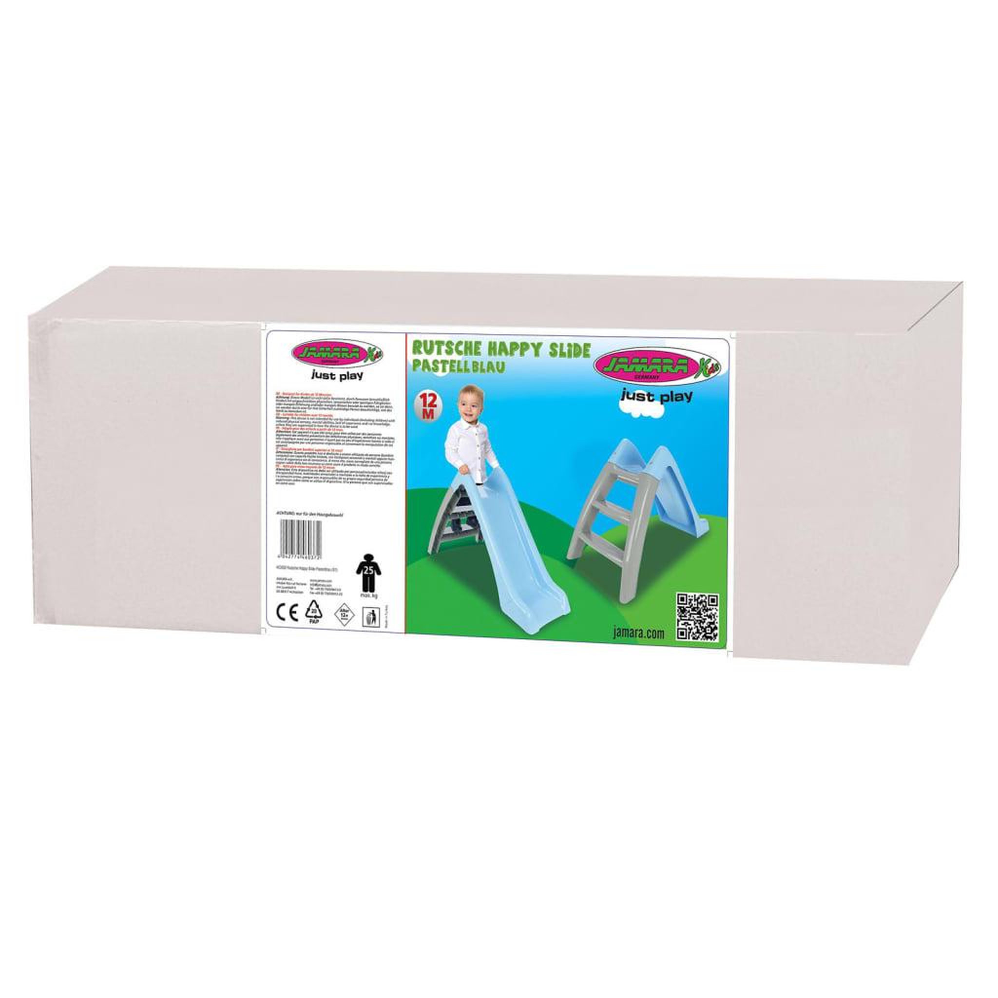 Voir la diapositive 4 : Jamara JAMARA Toboggan d'enfants Happy Slide Bleu pastel