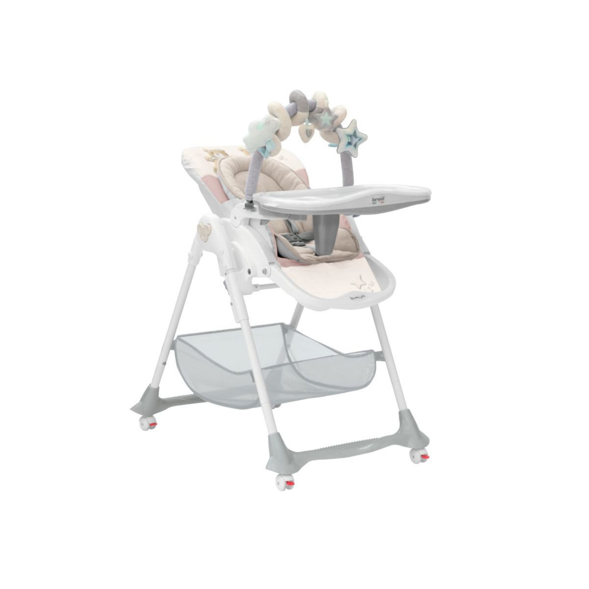 B.FUN  2 en 1 transat et chaise réglable en hauteur - mon petit ours