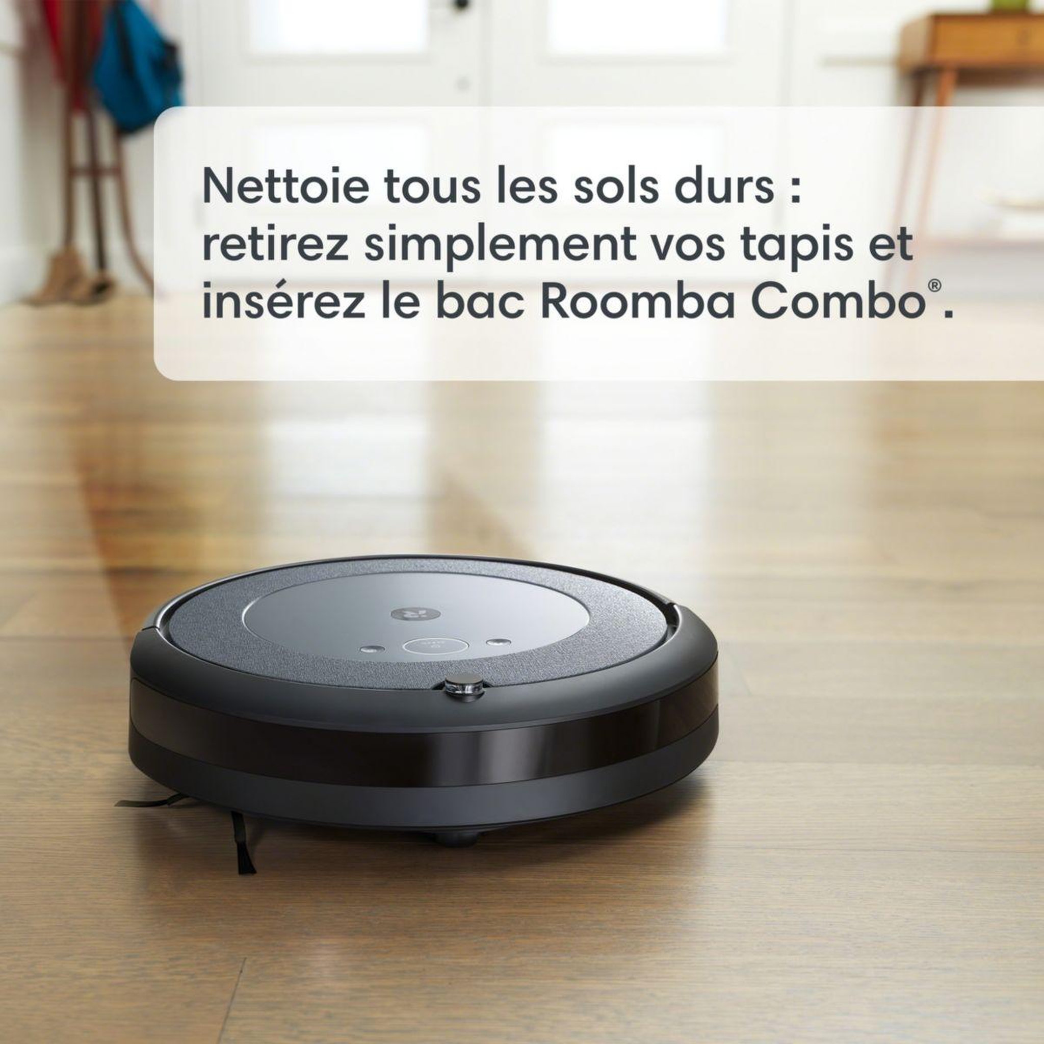 Voir la diapositive 5 : IROBOT Aspirateur robot Roomba Combo i5+