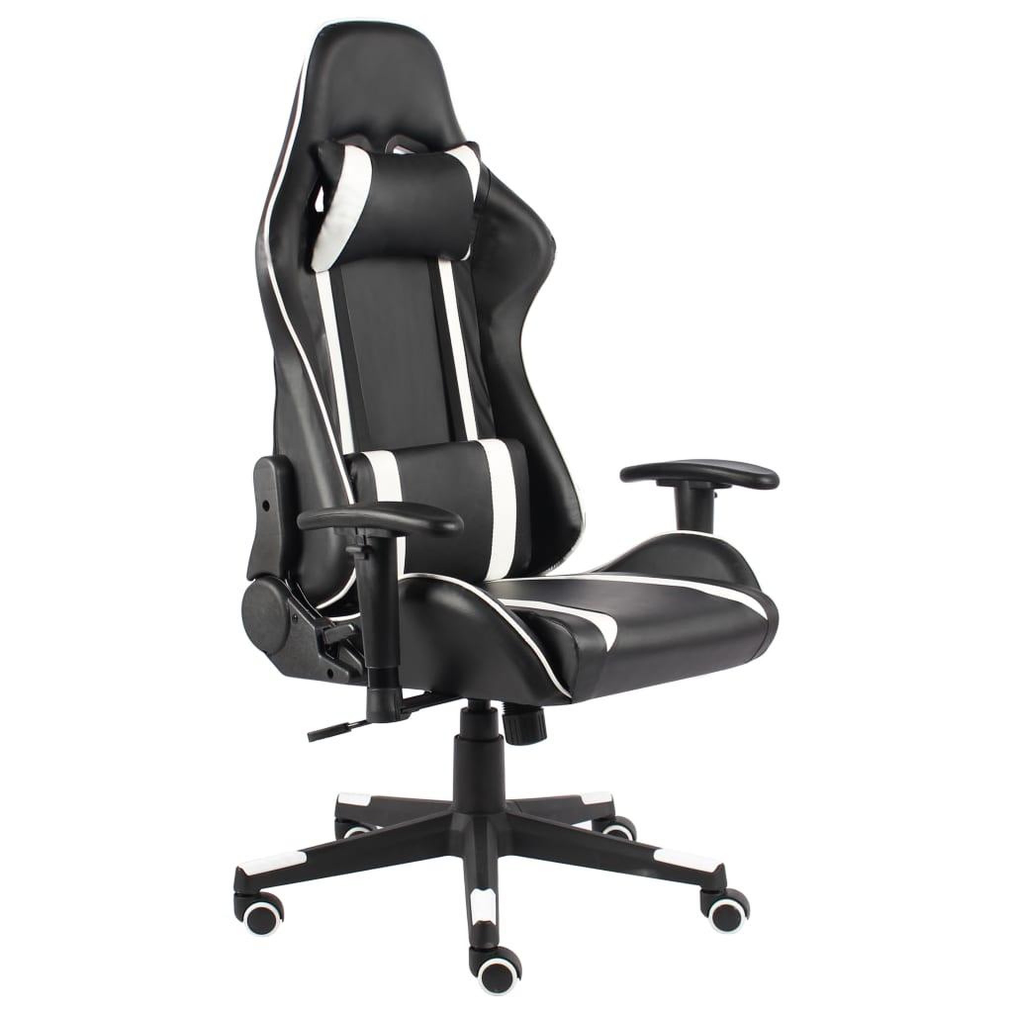 VIDAXL Chaise de jeu pivotante Blanc PVC
