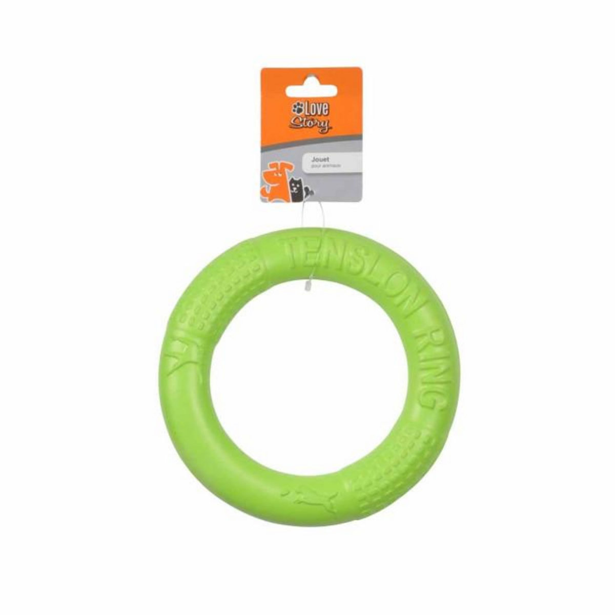 Paris Prix Jouet pour Chien  Anneau Eva Fitness  17cm Vert