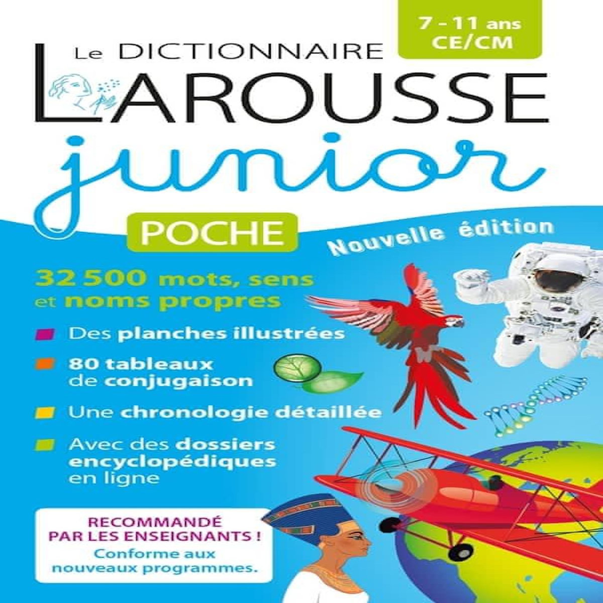 LE DICTIONNAIRE LAROUSSE JUNIOR POCHE CE/CM, Larousse