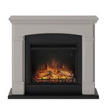 CENTRALE BRICO Cheminée électrique décorative  Helmi  Beige - Powerflame