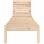 Voir la diapositive 4 : VIDAXL Chaises longues lot de 2 199,5x60x74 cm bois massif de pin