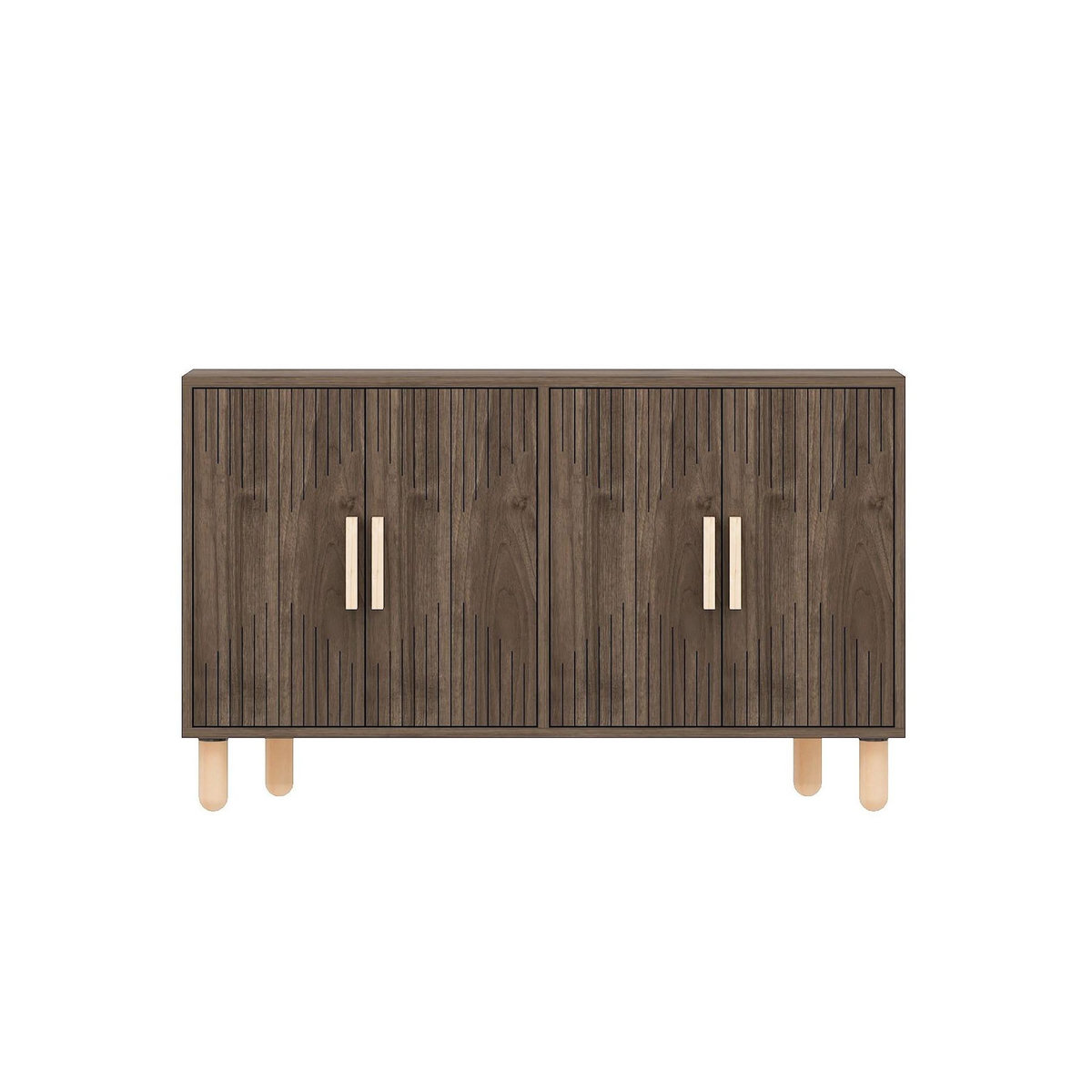 Habitat et Jardin Buffet en bois  Roger  - 120 x 30 x 74 cm - Marron