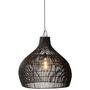 Voir la diapositive 3 : Paris Prix Abat-Jour Poire en Rotin  Lyna  80cm Noir